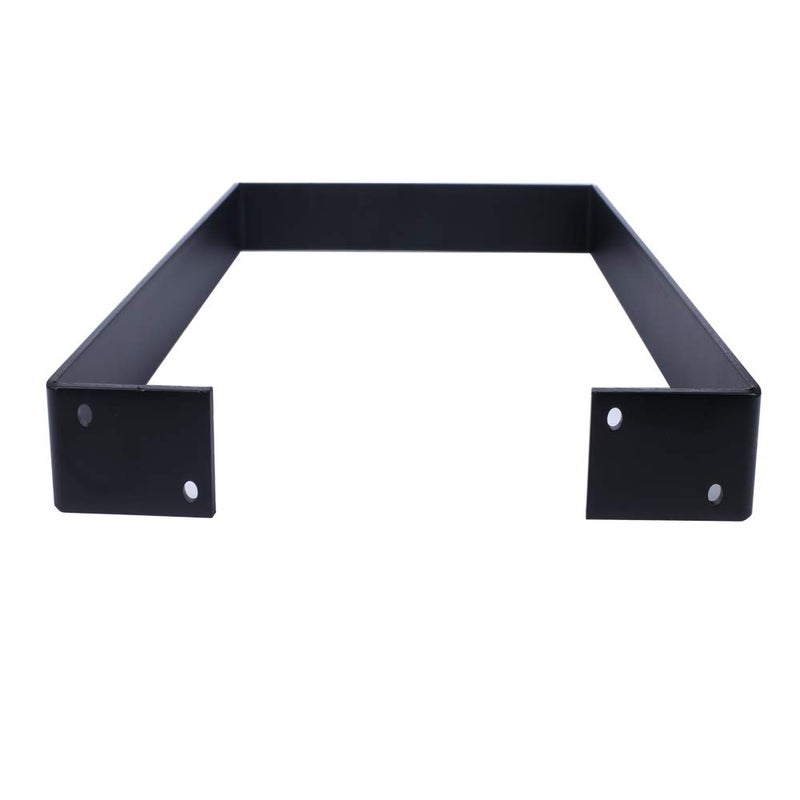 Osring 16 Inch Coffee Table Legs U-Shaped, 2pcs Solid Steel Table Legs for Furniture, TV Stand and Bench, Black - Image 3